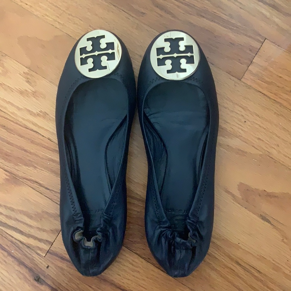 Tory Burch Reva Flats- hardly worn!
